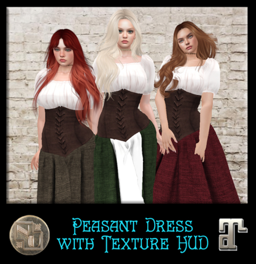 Peasant Dress w/HUD