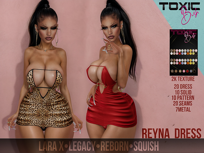 [TOXIC BISH] Reyna Dress @ HUD