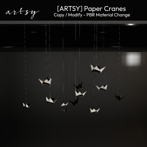 [ARTSY] Paper Cranes