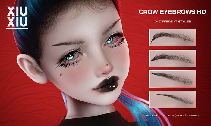 XiuXiu - Crow eyebrows HD DEMO