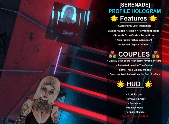 [Serenade] Profile Hologram