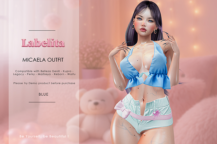 [LABELITA] Micaela Outfit Blue