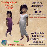 Arlowe Zooby Child Jumper Set - LAVENDER [ADD]