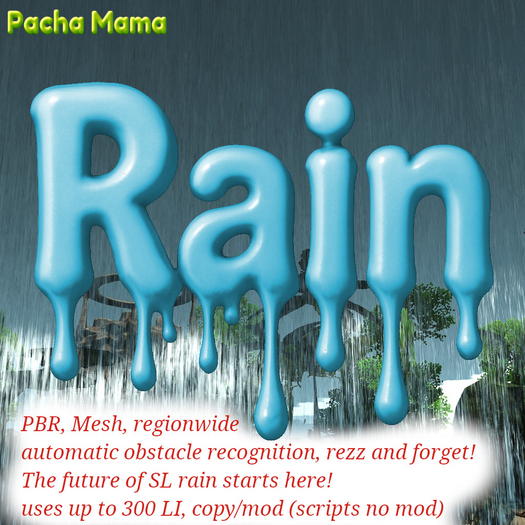 Pacha Mama Rain Rezzer