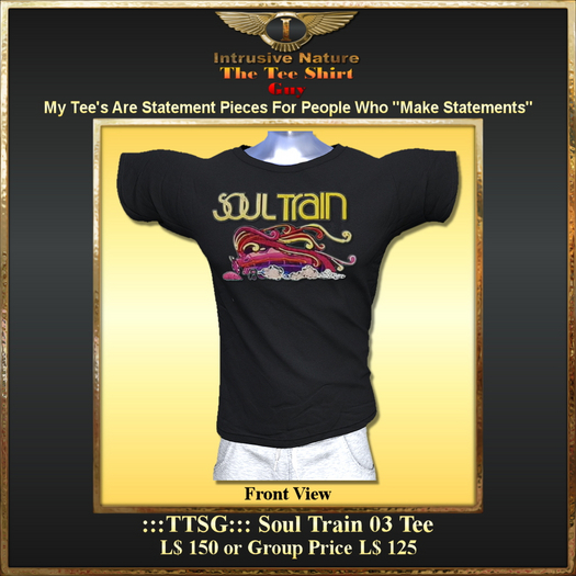 :::TTSG::: Soul Train 03 Tee 