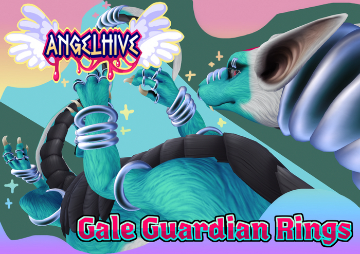 //ANGELHIVE// - Gale Guardian Rings