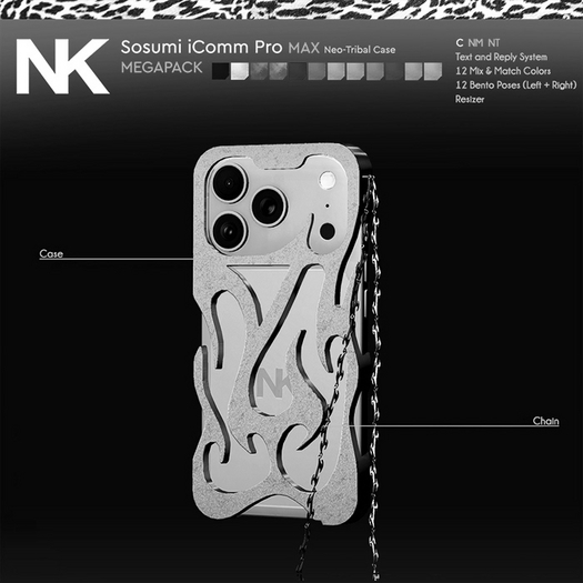 [NK*] Sosumi iComm Pro Max - Neo-Tribal DEMO