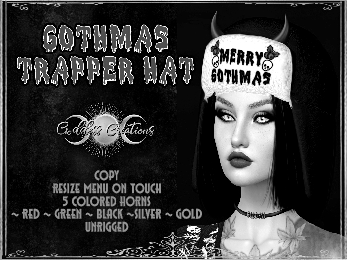 )O( GC: Merry Gothmas Trapper Hat DEMO 
