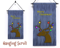Hanging Scroll Reindeer