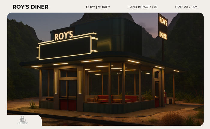 CUBIFY - Roy's Diner 