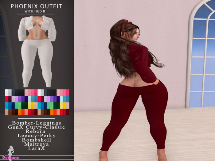 Phoenix Outfit With Hud B