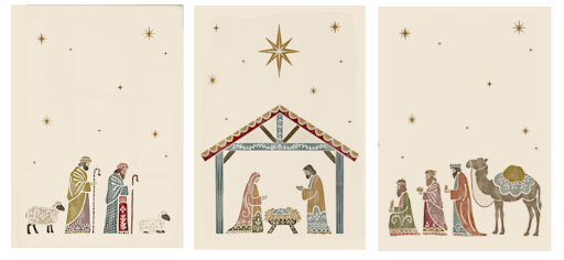 Tams - Wall Decor - Nativity Trio