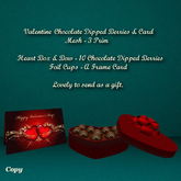 Valentine Choc Dipped Berries & Card1