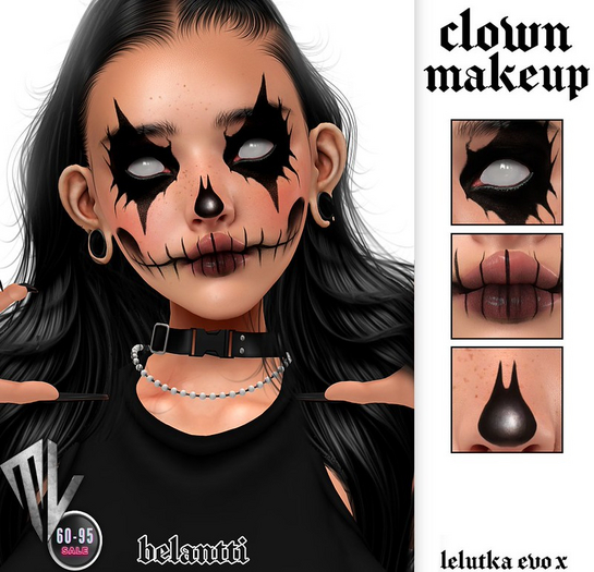 [Belantti] Clown Makeup | Lelutka evo x 