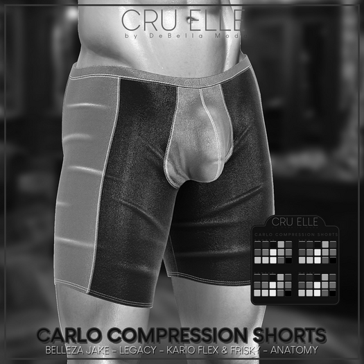 DEMO .:CruElle:. Carlo Compression Shorts[add]