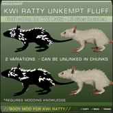 BRDMRT - KWI Ratty Unkempt Fluffs