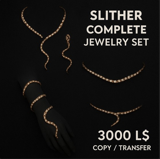 Slither Complete Jewelry Set – Luxe Serpentine Elegance