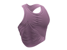 TwoSided Crop Tank Look lavender