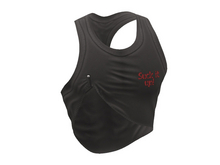 TwoSided Crop tank Look grey