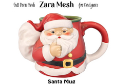 ZM PBR Christmas Santa Mug FULL PERM MESH