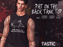 Tastic-Pat on the Back Tank Top