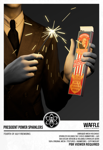 [W] President Power Sparklers