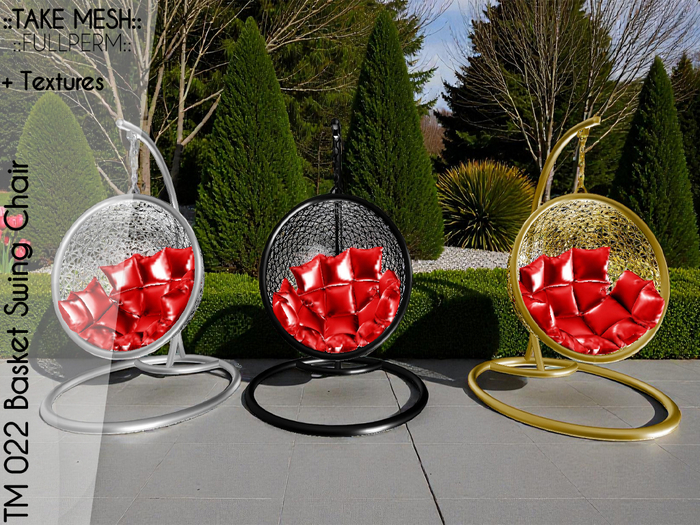 ! TakeMesh - TM 022 Basket Swing Chair