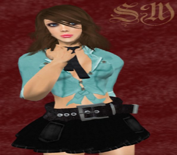 SOCIAL SEXY TOP AZUL