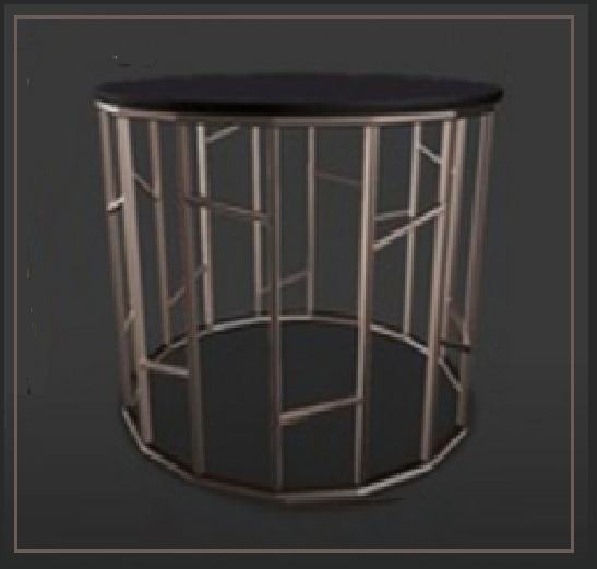 NOMAD // 05 // Gilded Gold Table