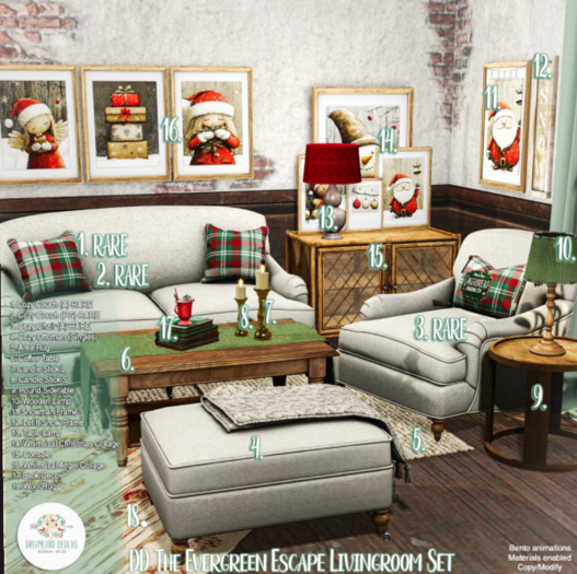 03.DD The Evergreen Cozy Chair-Adult Boxed RARE