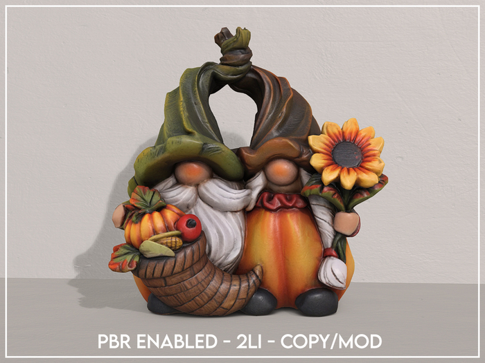 Harvest Gnome Couple