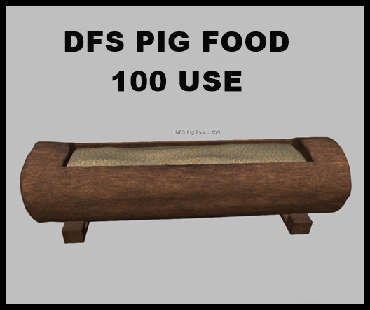 DFS Pig Food: 100 - ACTUAL ITEM