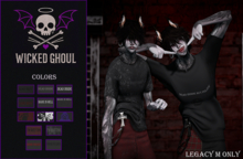 Wicked Ghoul - Baggy Tee Legacy M