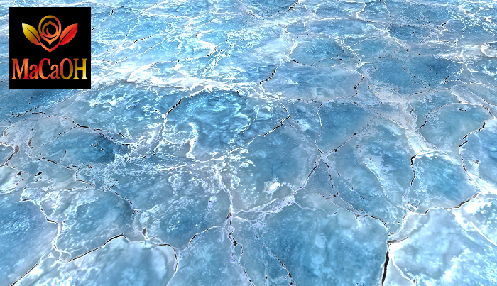 PBR Texture with 3D effect, Seamless, Ice_01