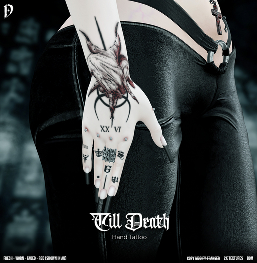 <Devinity> Till Death Hand Tattoo