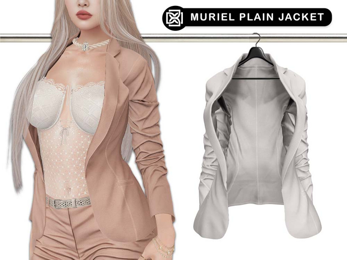 Addams // Muriel Plain Suit Jacket // N*3