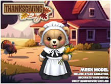OKshop - Ms Teddy Pilgrim Thanksgiving day