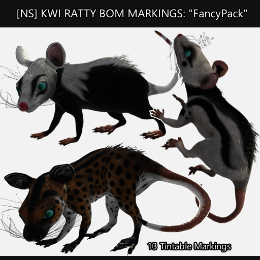 [NS] KWI RATTY BOM MARKINGS: "FancyPack"