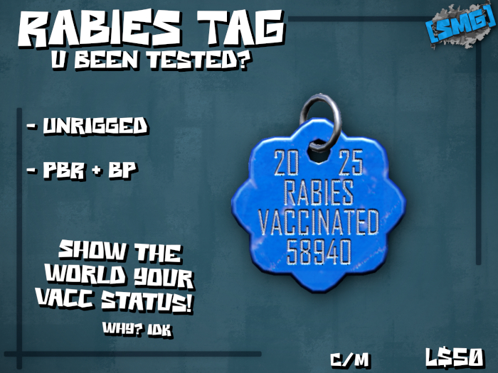 [SMG] Rabies Tag