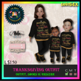 *LVD* Thanksgiving Sweats - TD/BeBe Toddler
