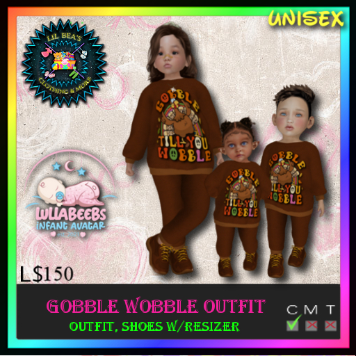 *LVD* Gobble Wobble Sweats - LB