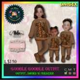 *LVD* Gobble Gobble 23 Sweats - TD/BeBe Toddler