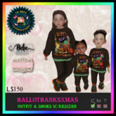 *LBD* Hallowthanksxmas Sweats - TD/BeBe Toddler
