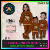 *LVD* Here 4 Pie Sweats - TD/BeBe Toddler
