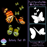 [Sherbert] Full Perm Butterfly Pack #1 (ADD)