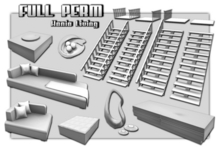 Full Perm Hania Living Set