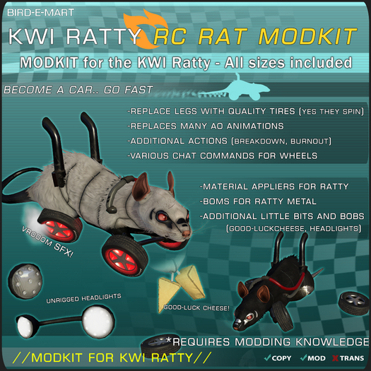 BRDMRT - KWI Ratty RC Rat Mod