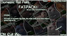 Domestic Rat Pelts - Fatpack - MODs