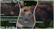 Domestic Rat Pelts Set - A - MODs