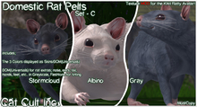 Domestic Rat Pelts Set - C - MODs